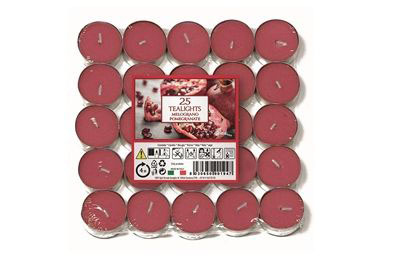 00161 - scented tea lights pack of 25