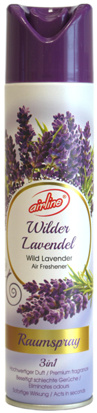 00511 - air freshener spray 300 ml - wild lavender 