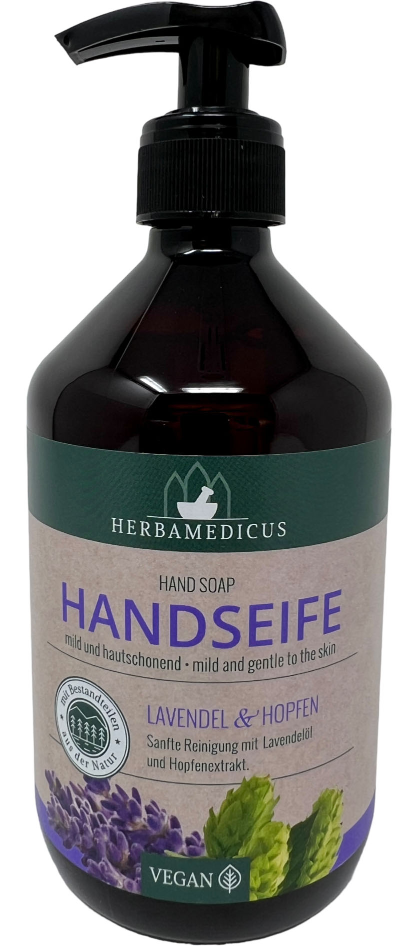 01613 - hand soap 500ml- lavender & hop