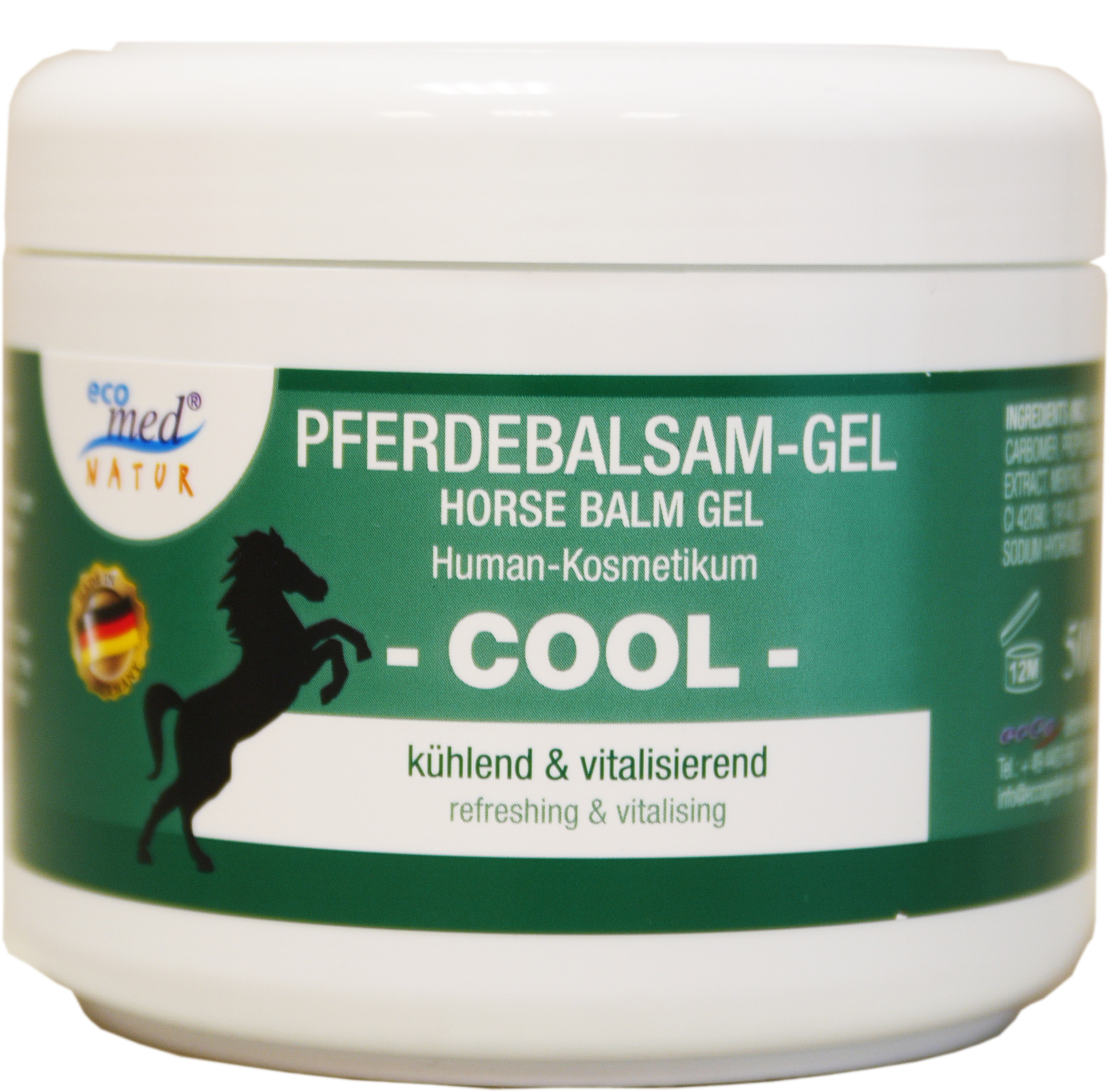 01853 - horse balm gel 500 ml 