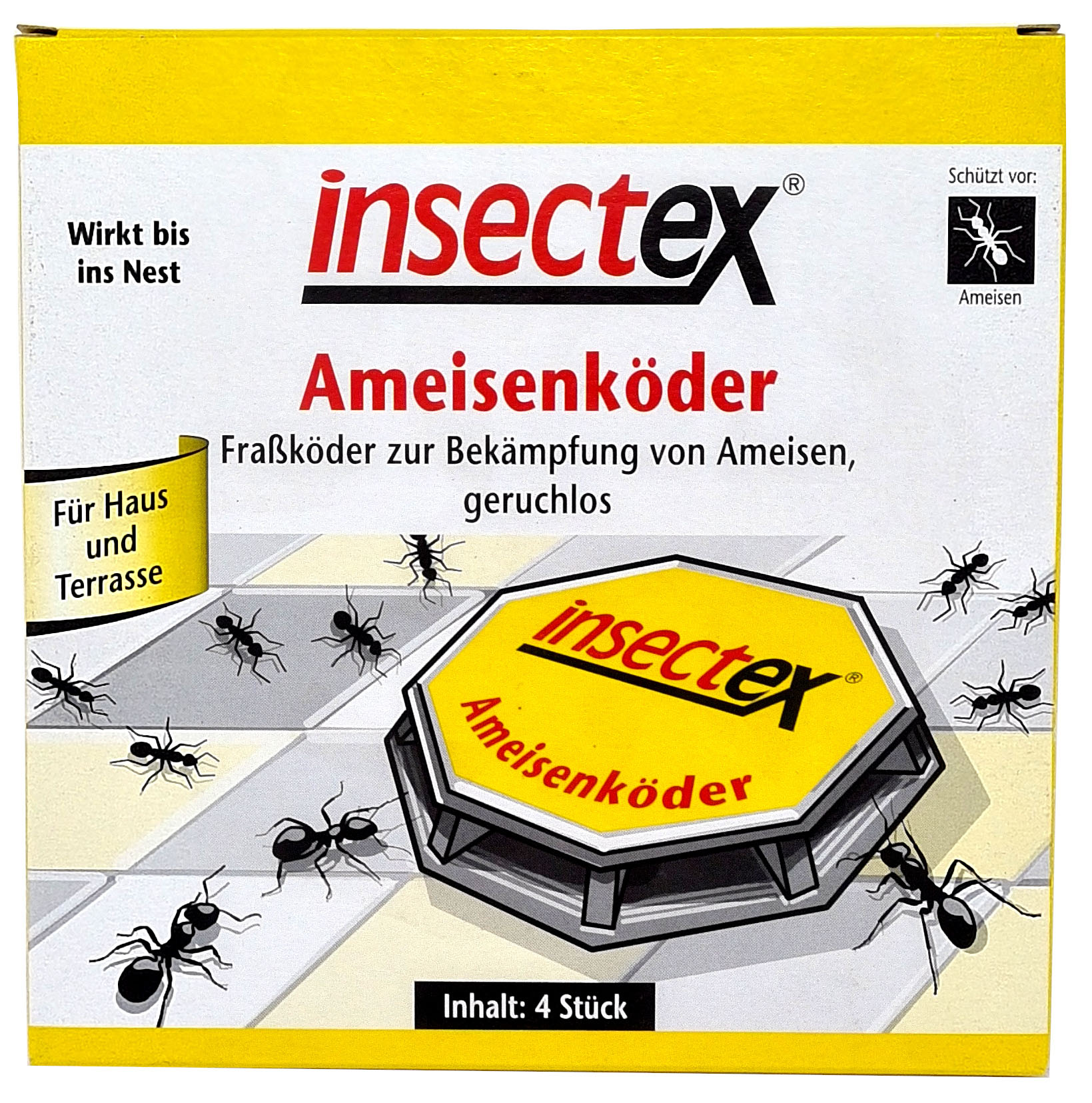 02180 - Insectex Ameisenköder 4er Pack BIOZID