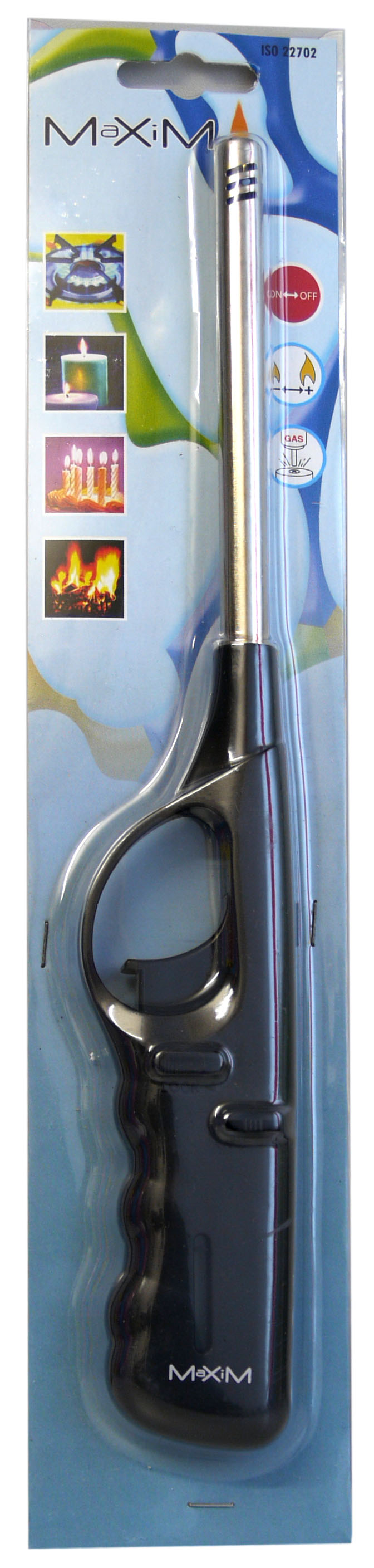 52174 - refill stick lighter, 27 cm, assorted colors