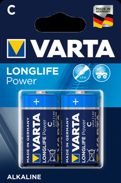 52714 - Varta Batterien Baby/R14/C 2er- High Energy