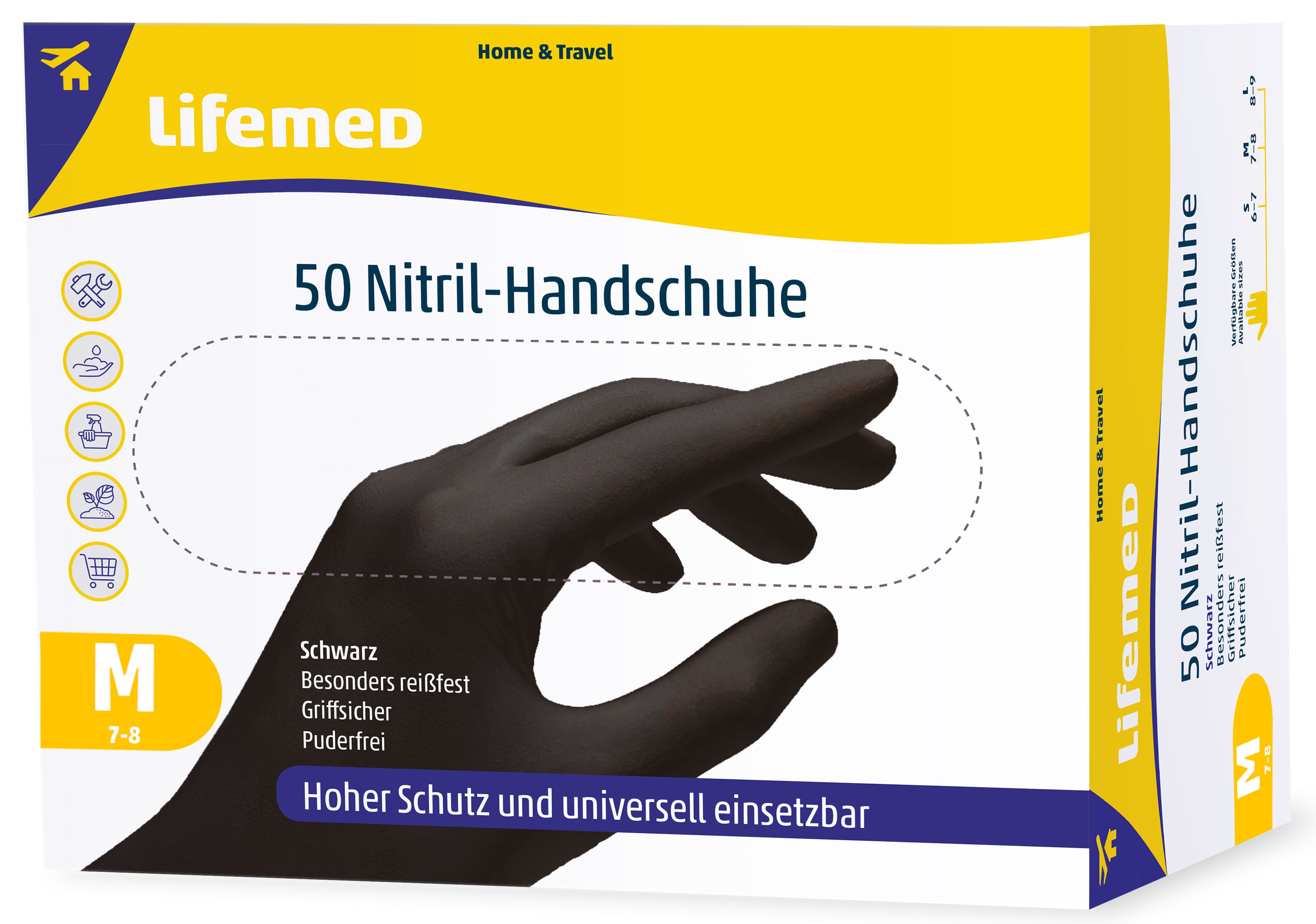 99479 - Nitril Handschuhe im 50er pack GR. M