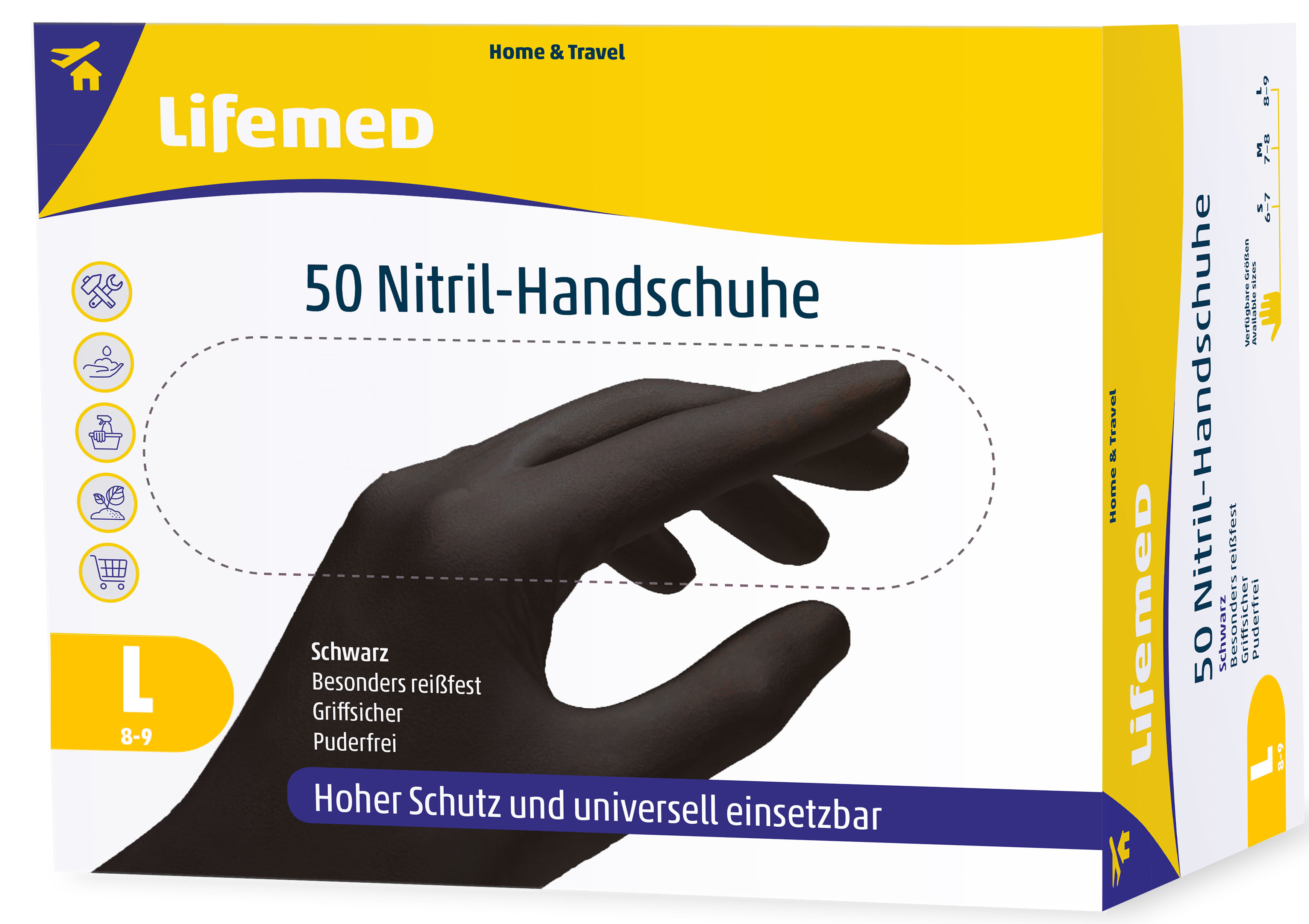 99480 - Nitril gloves pack of 50 size L