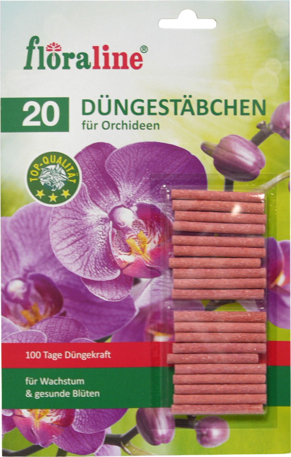 Düngestäbchen f. Orchideen floraline  20er
