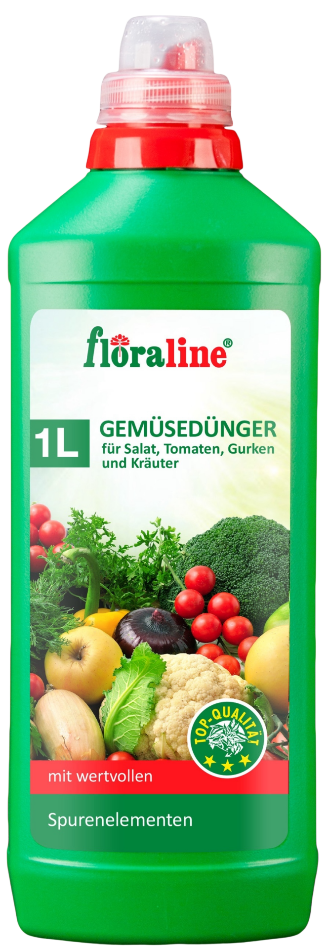 Flüssigdünger f. Gemüse floraline 1000ml (8-3-5)