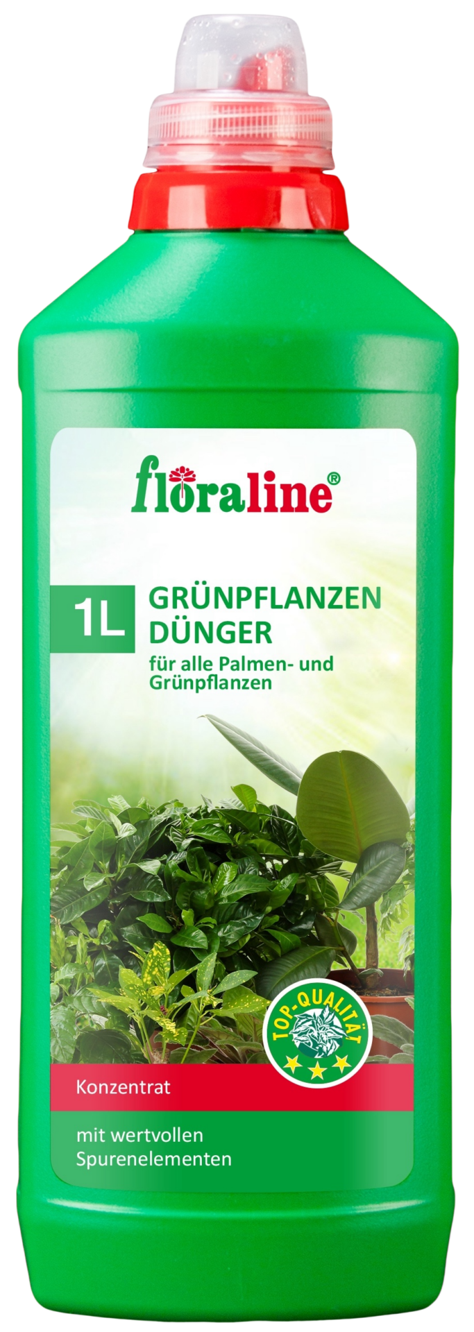 Flüssigdünger f. Grünpflanzen floraline 1000ml (6-4-7)