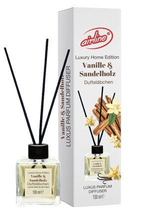 Duftstäbchen Luxury - Vanille Sandelholz 100ml