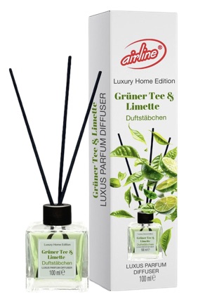Duftstäbchen Luxury - Grüner Tee Limette 100ml