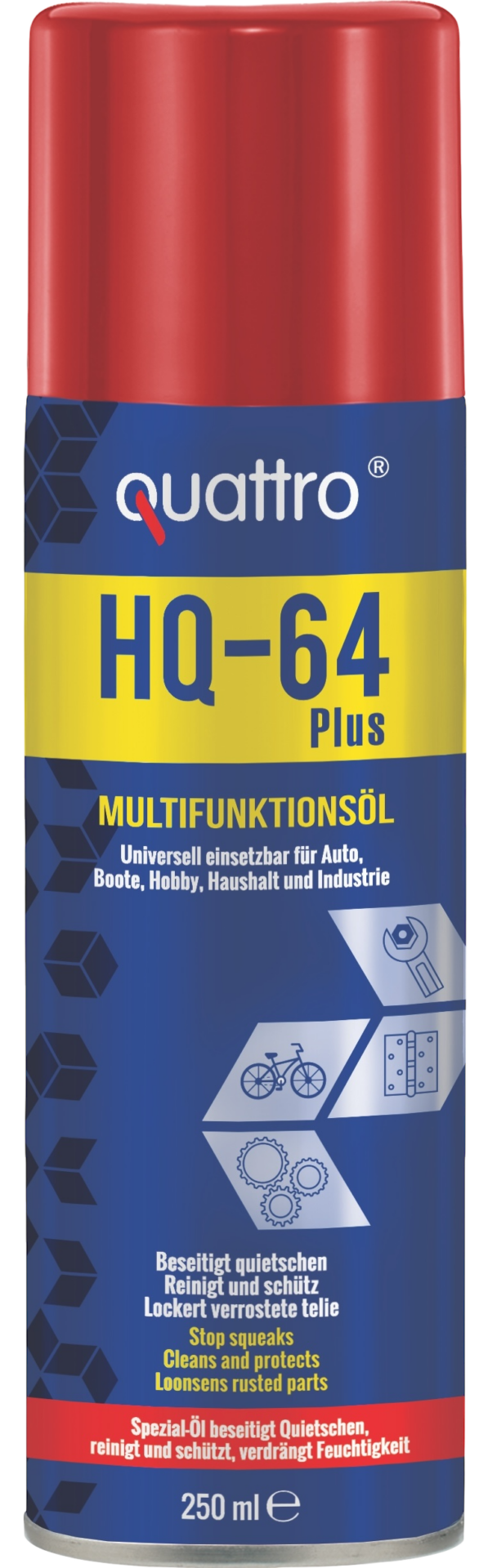 Multifunktionsöl quattro HQ-64 Plus 250ml