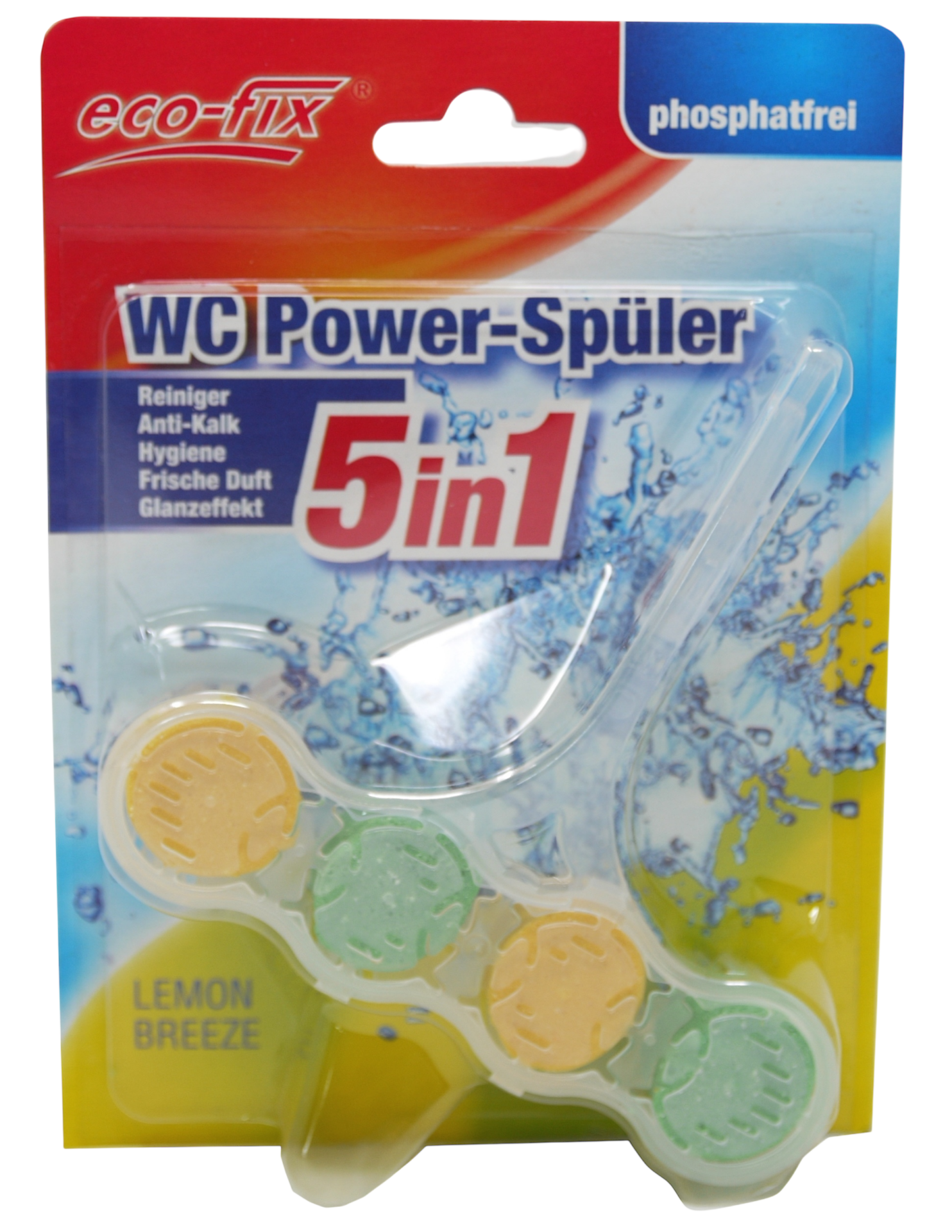 WC Power Spüler eco-fix 5in1 / 45g Lemon Breeze