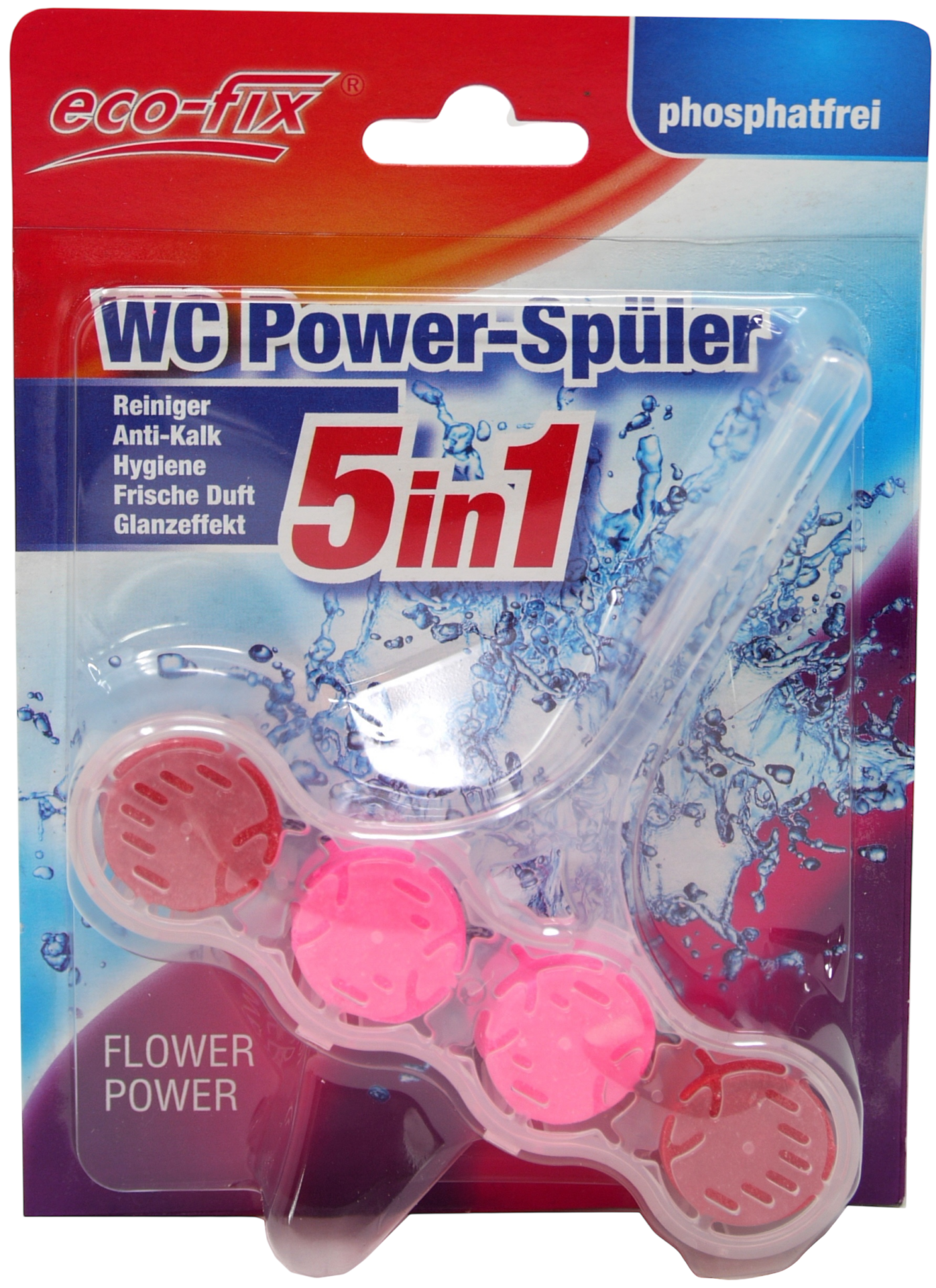 WC Power Spüler eco-fix 5in1 / 45g Flower Power