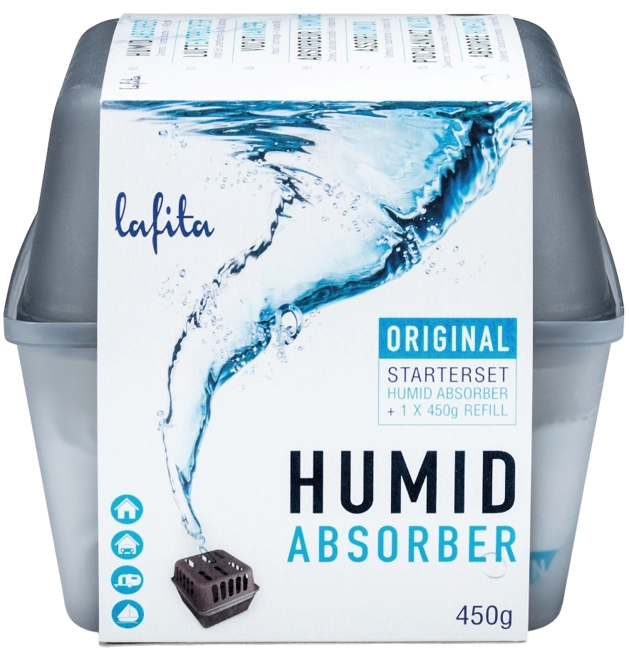 Luftentfeuchter Box, Starterset inkl.Nachf. 450g