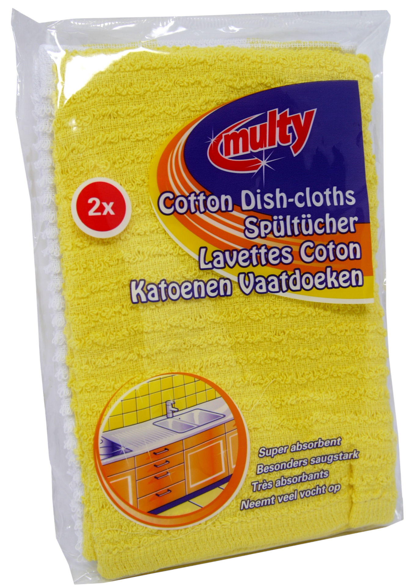 Spültücher 2er 35x35cm