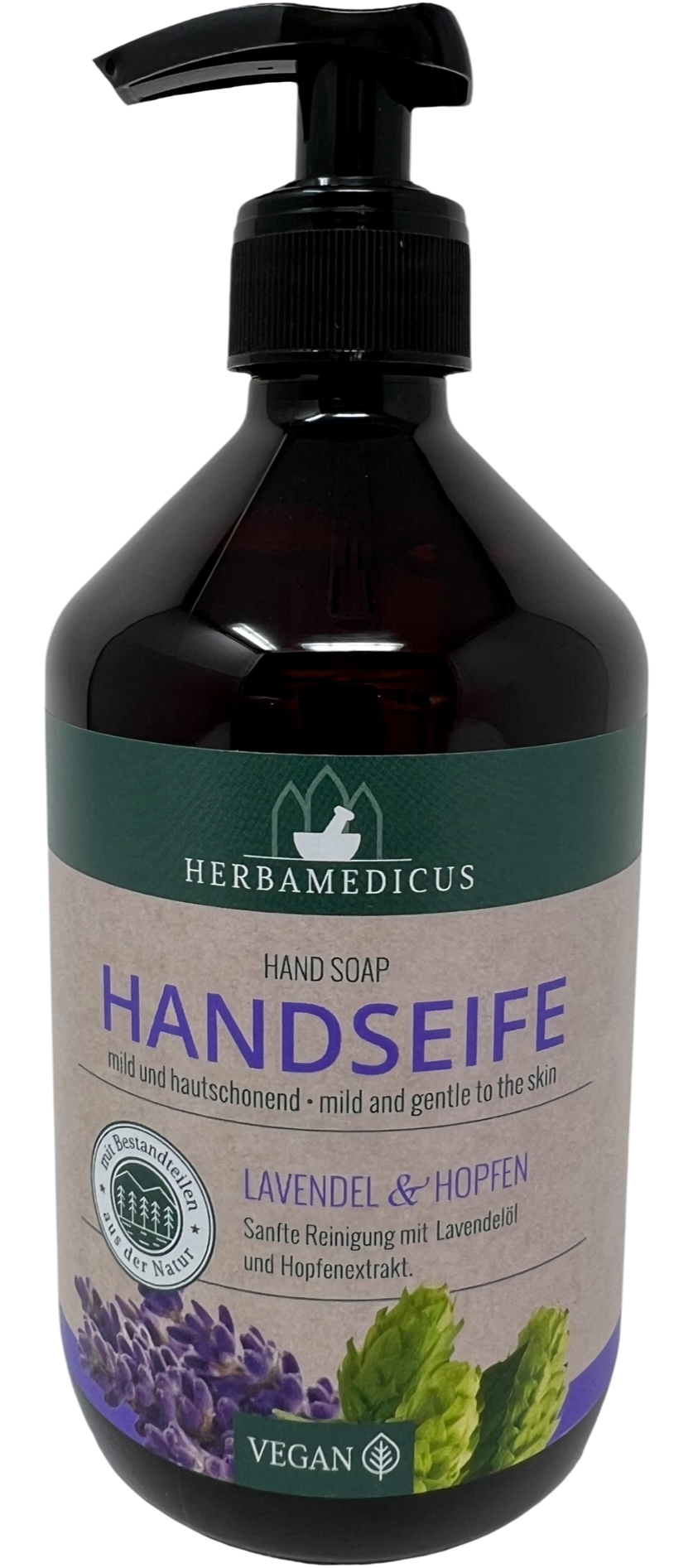 Handseife Lavendel & Hopfen Herbamedicus 500ml