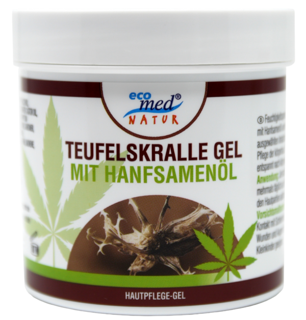 Teufelskralle Gel Hanfsamen Öl eco-med Natur 250ml