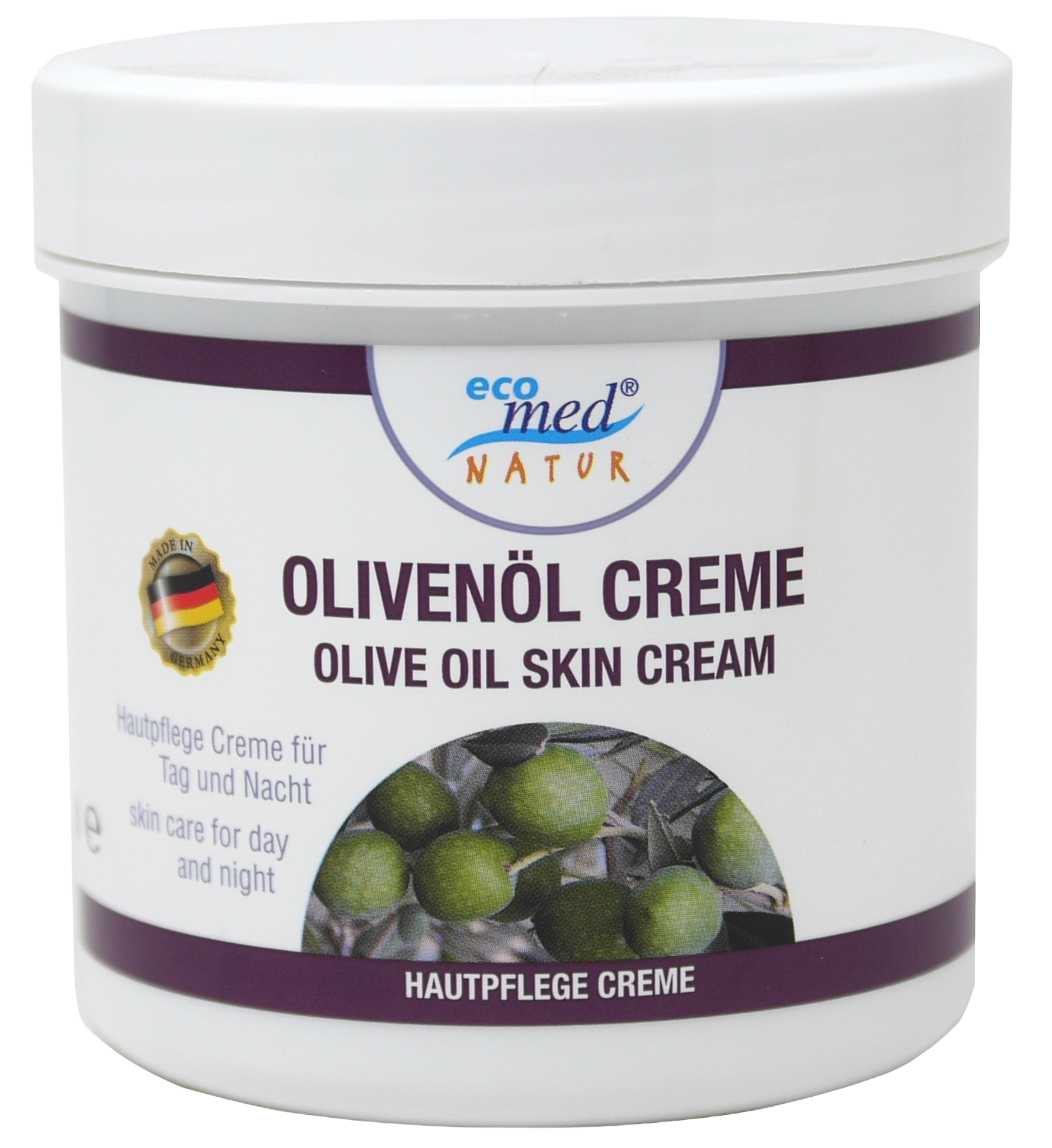 Olivenöl Creme eco-med Natur 250ml
