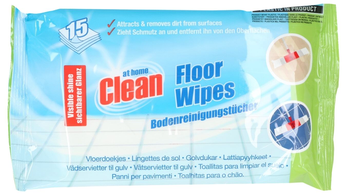 Feuchte Bodenreinigungstücher 15er