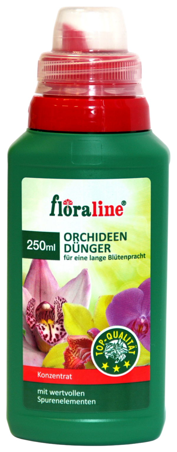 Flüssigdünger f. Orchideen floraline  250ml