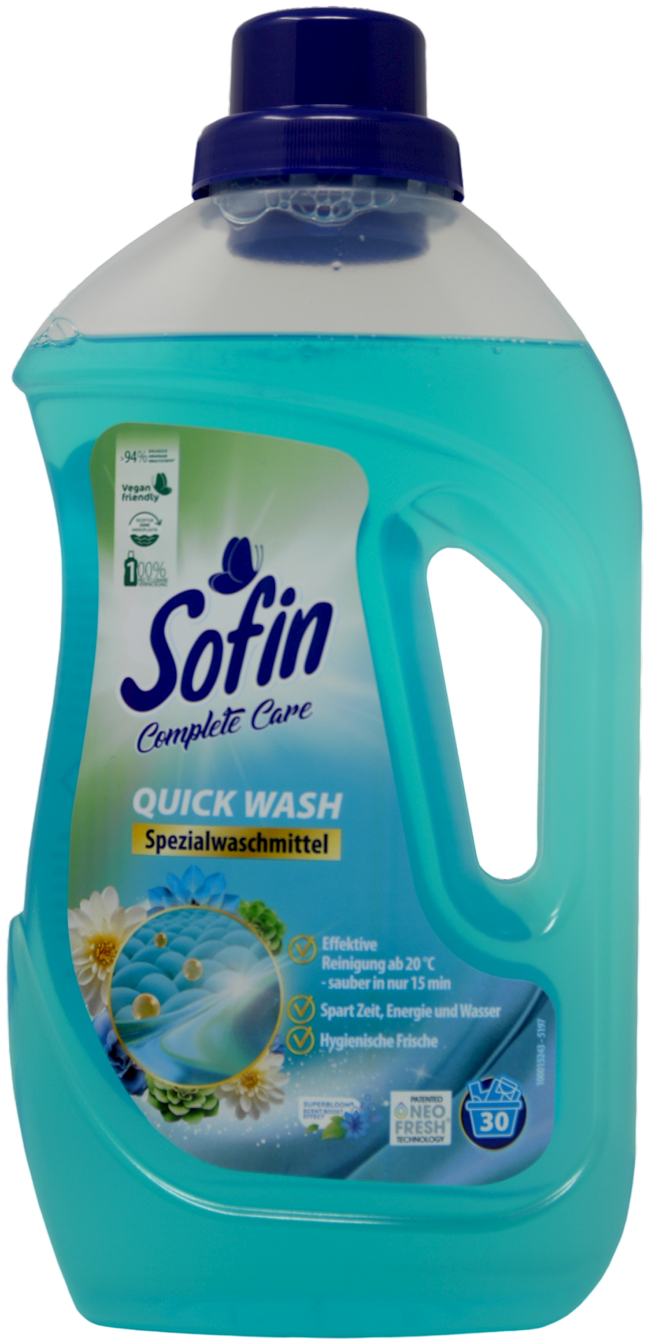 Flüssigwaschmittel "Quick Wash" 1,1ltr 30WL