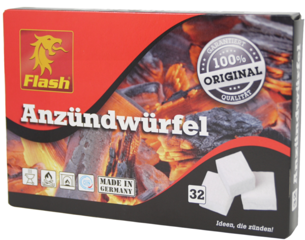 Anzünder Flash Paraffin 32er Pack