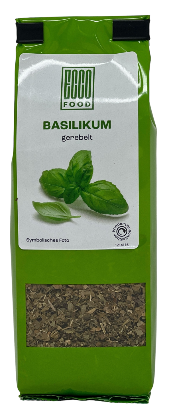 Basilikum gerebelt