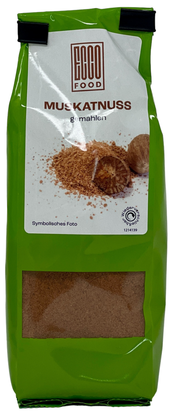 Muskatnuss gemahlen