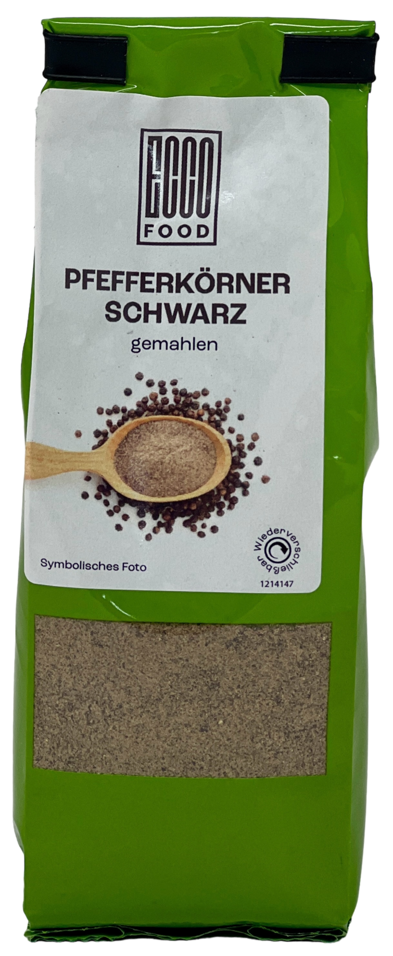Pfeffer schwarz gemahlen