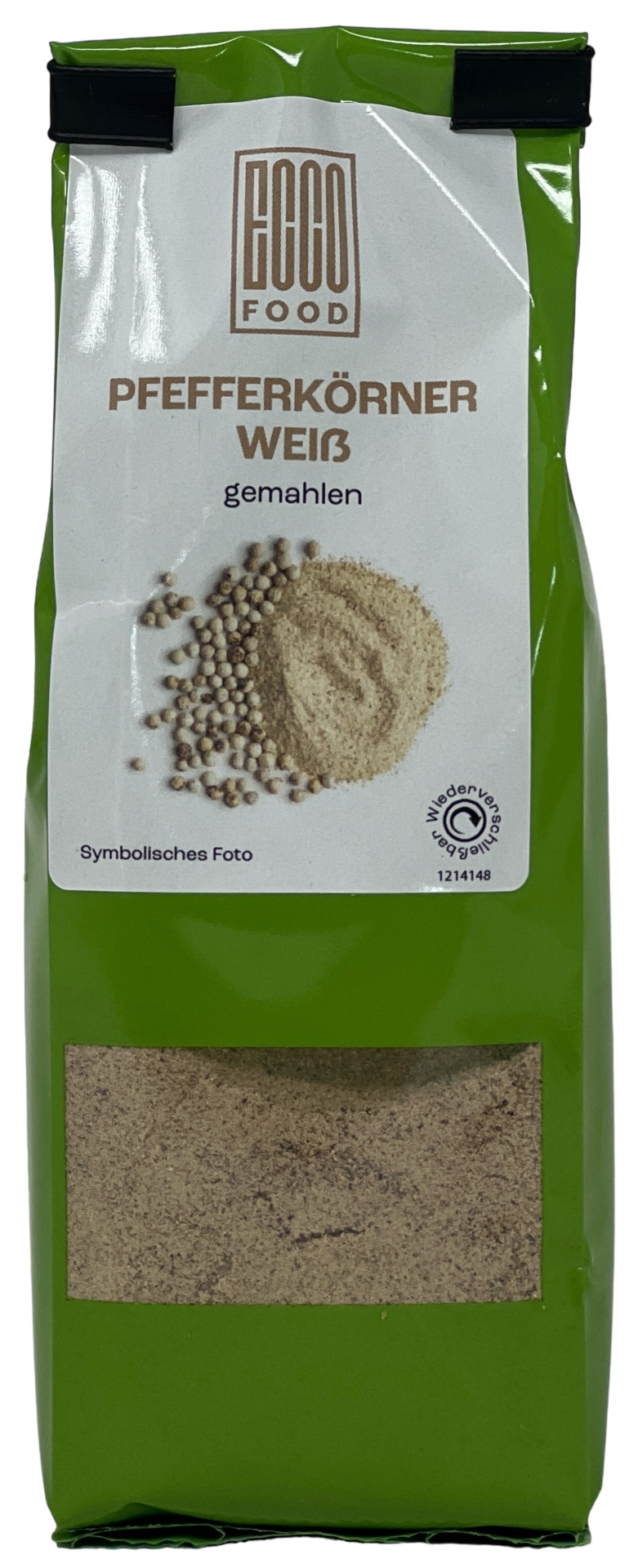 Pfeffer weiss gemahlen