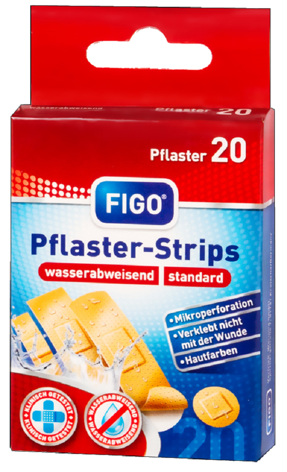 Pflaster-Strips 20er standard