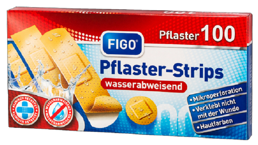 Pflaster-Strips 100er standard