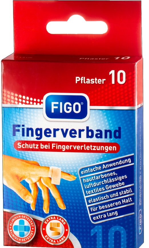 Fingerverband Pflaster 10er