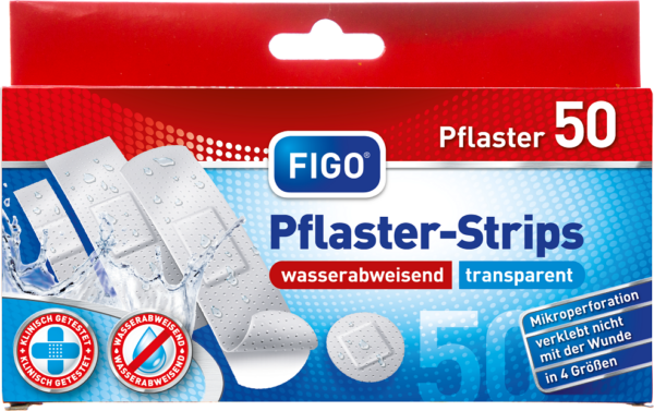 Pflaster-Strips 50er transparent