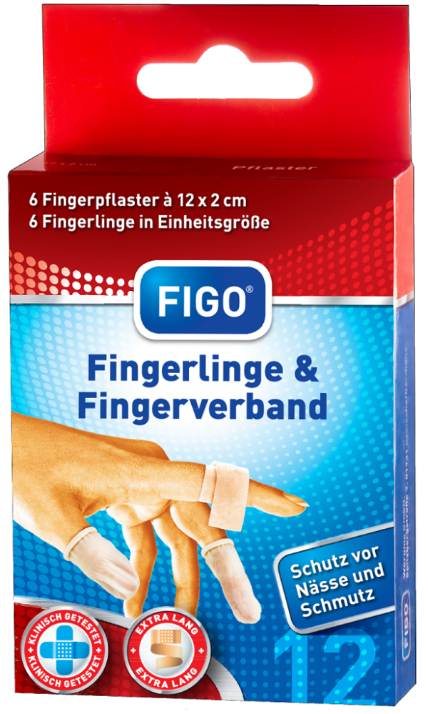 Fingerlinge 6er + Fingerverband 6er