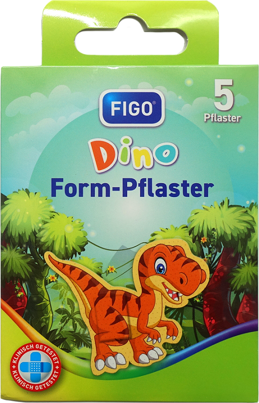 Kinder Form-Pflaster Dinosaurier