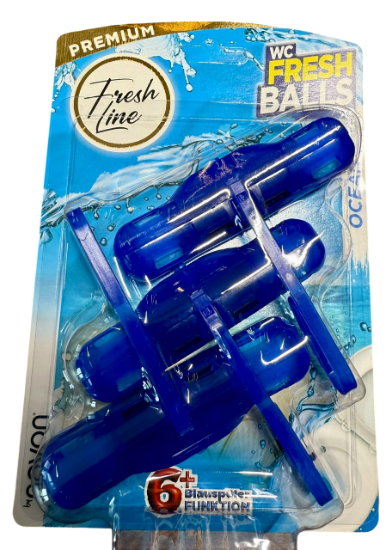 WC Automaten mit Blauspüler Ocean 3 x 50g
