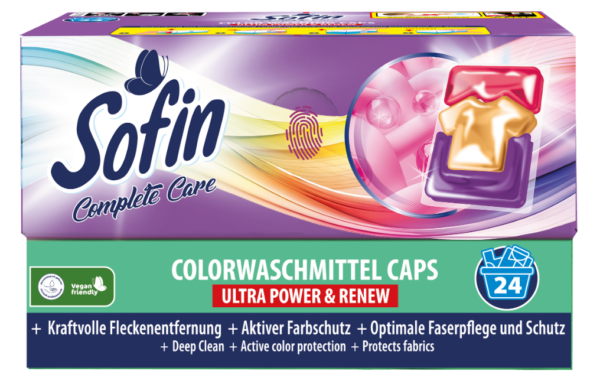 Vollwaschmittel Caps Sofin Color 24er Karton