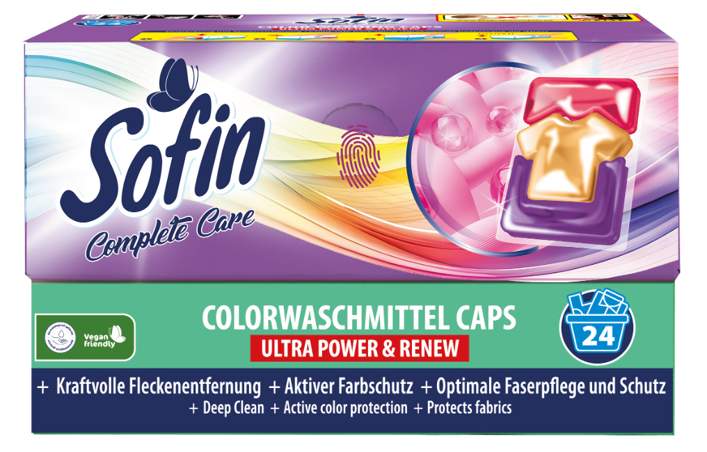 Vollwaschmittel Caps Sofin Color 24er Karton
