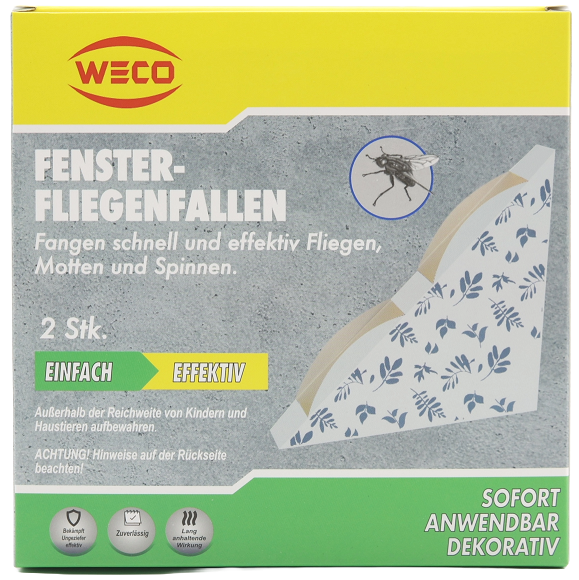 Fenstereck Fliegenfalle 2er Pack