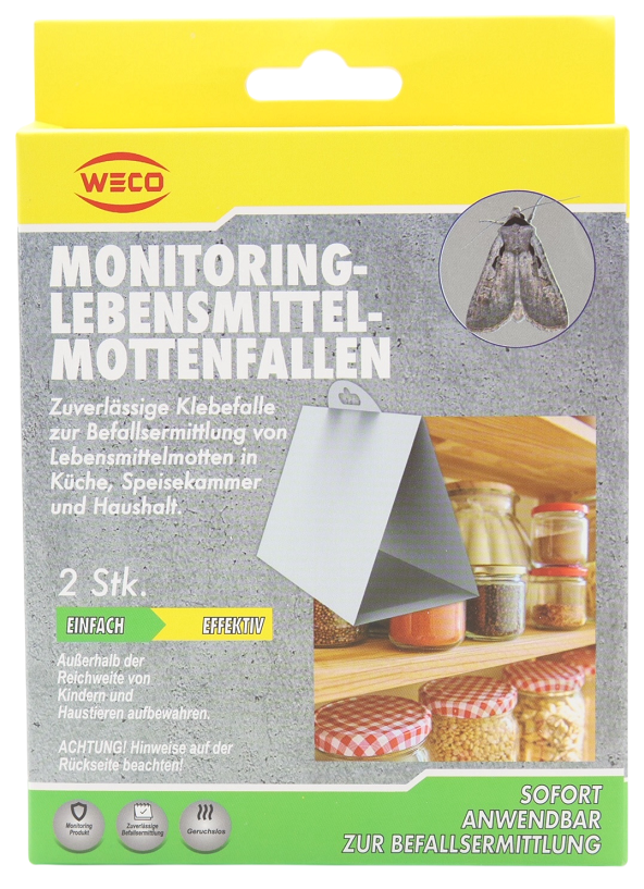 Monitoring Lebensmittel - Mottenfalle/Klebefalle 2er