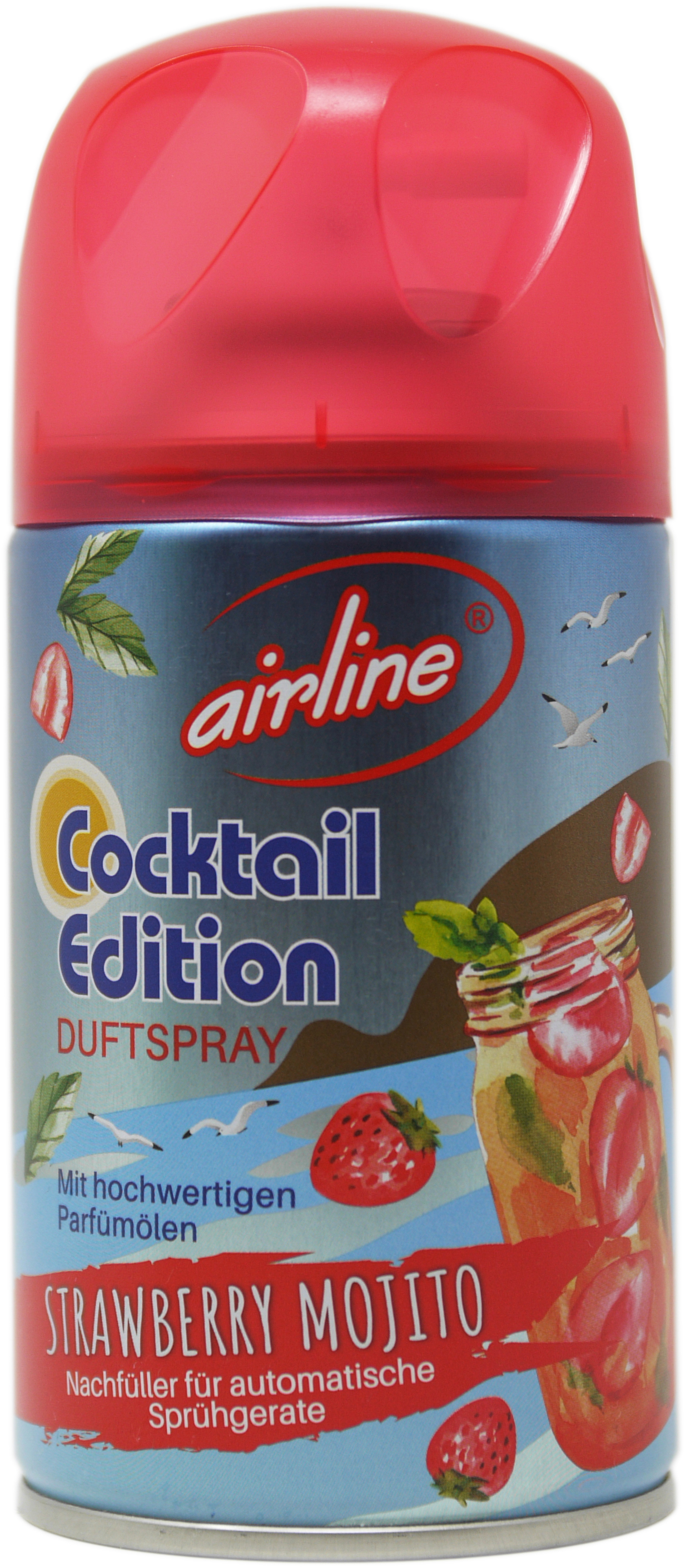 00560 - airline Cocktail Edition Strawberry Mojito Nachfüllkartuschen 250 ml