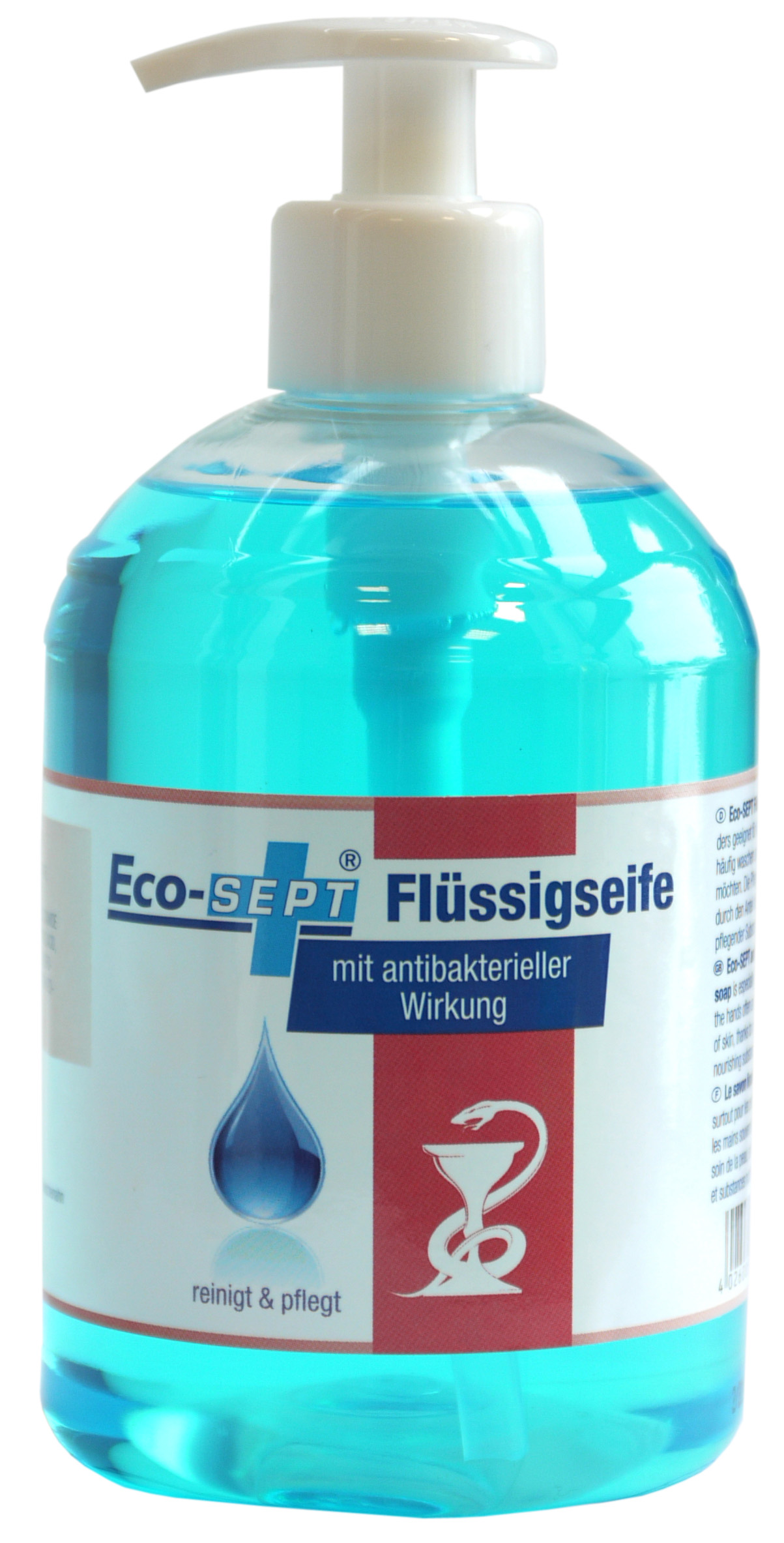 01610 - Eco-SEPT Flüssigseife 500 ml mit antibakterieller Wirkung
