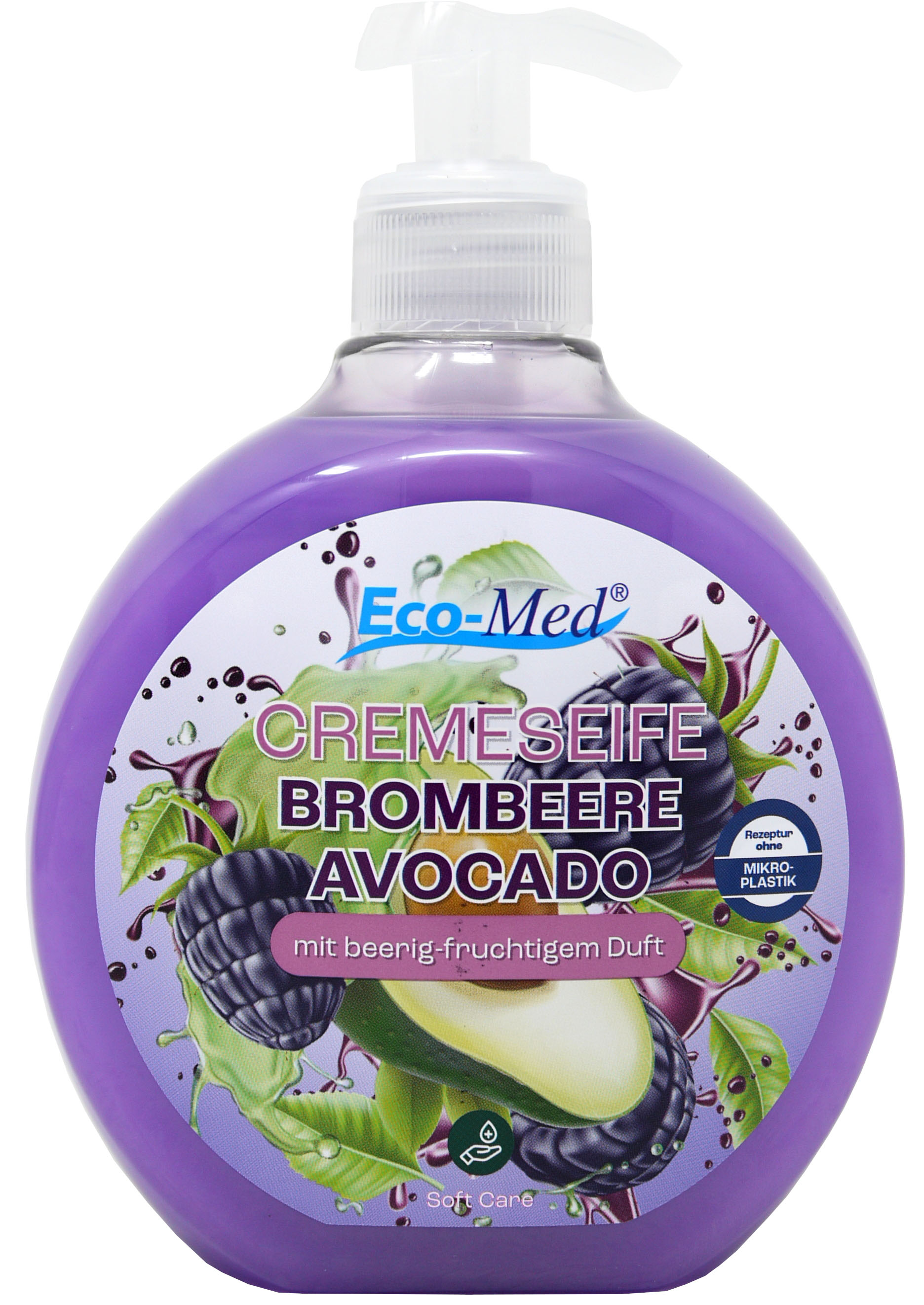 01624 - creamsoap 500ml blackberry avocado
