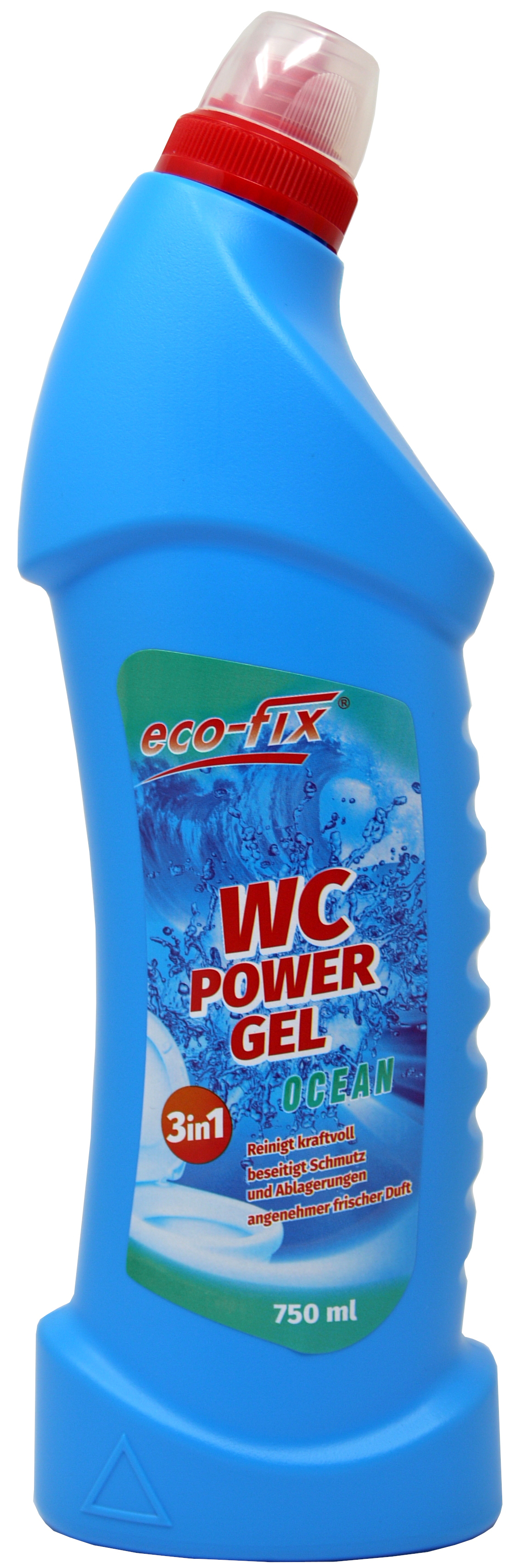 01860 - WC power gel ocean 750 ml