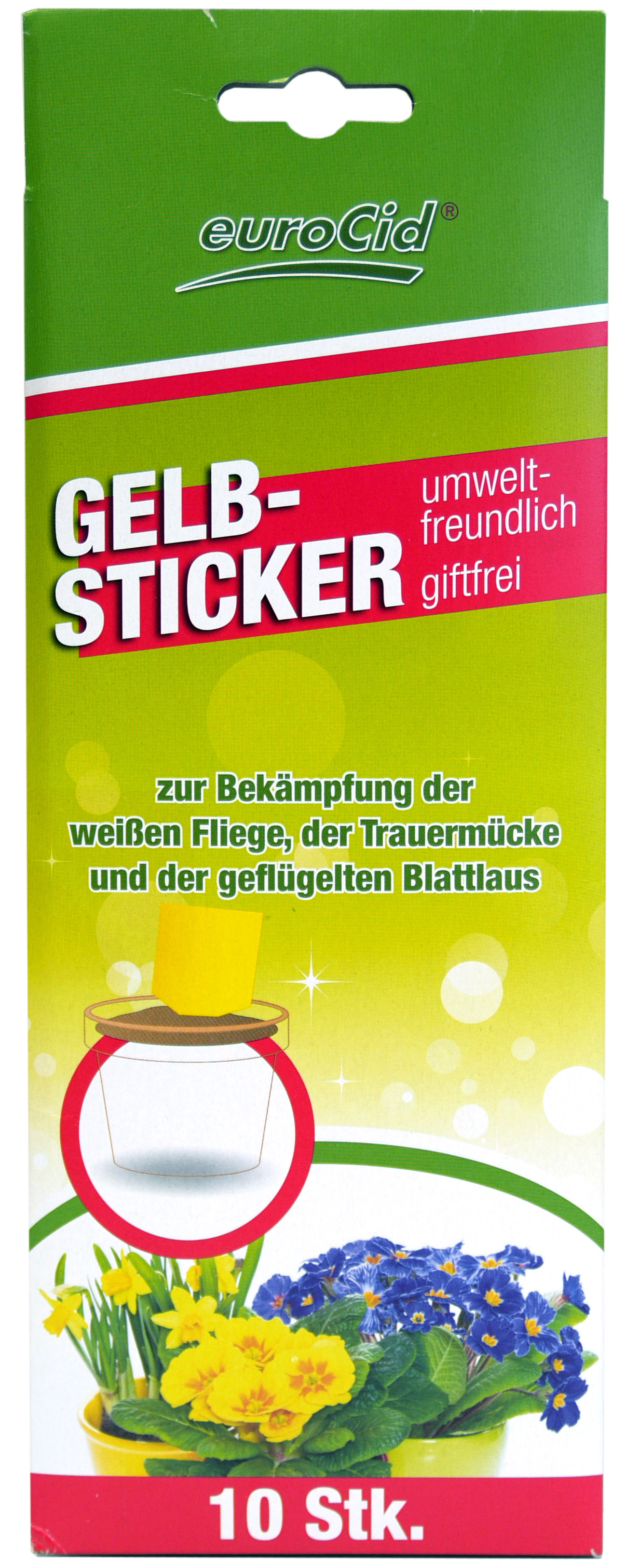 02179 - euroCid Gelbsticker 10er im Displaykarton