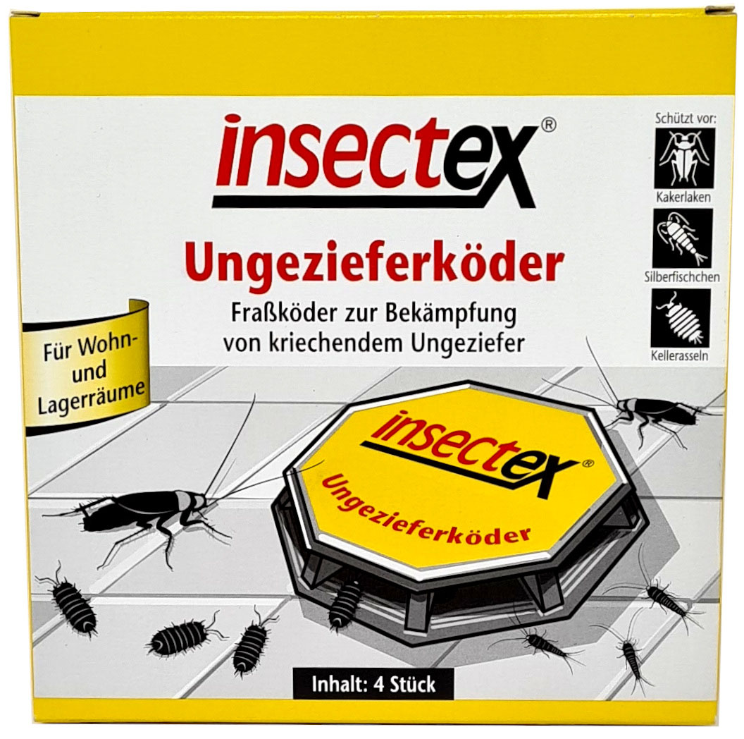 02181 - Insectex Ungezieferköder 4er Pack BIOZID