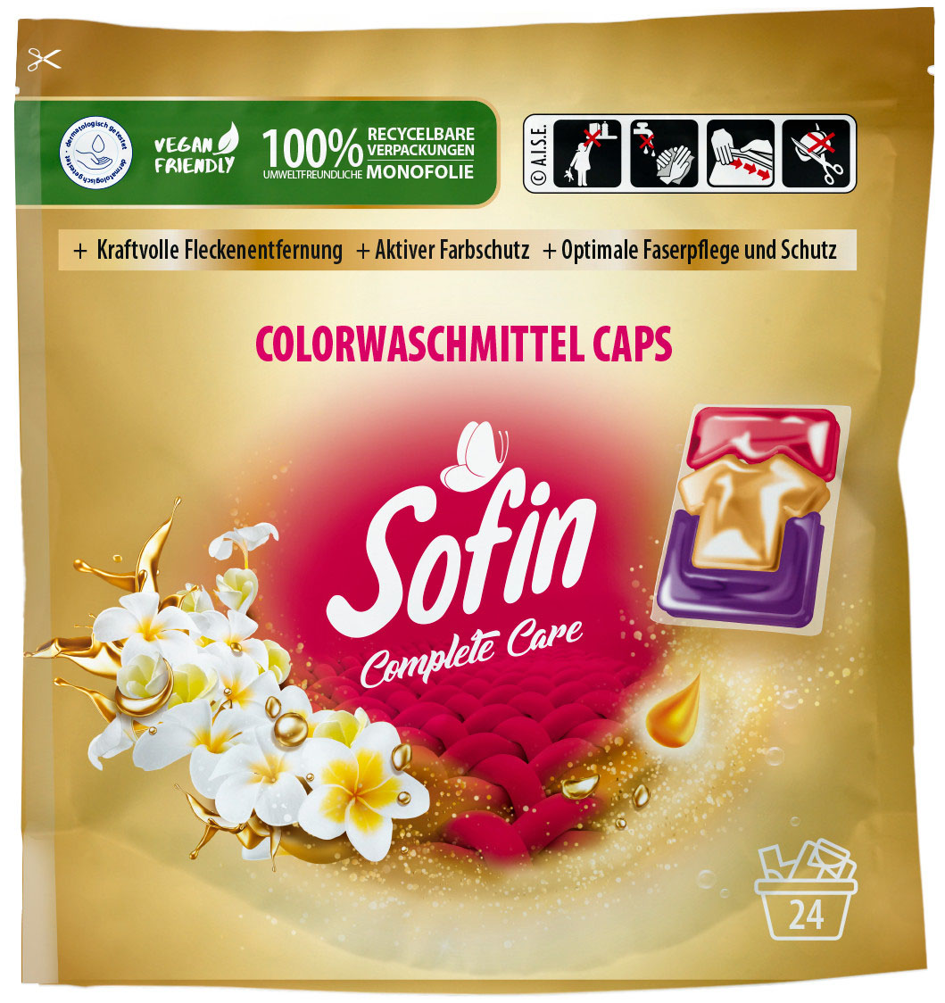 04060 - Sofin Colorwaschmittel Caps 24er Pack