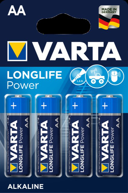 52712 - varta batteries, high energy, mignon/aa/lr6, set of 4