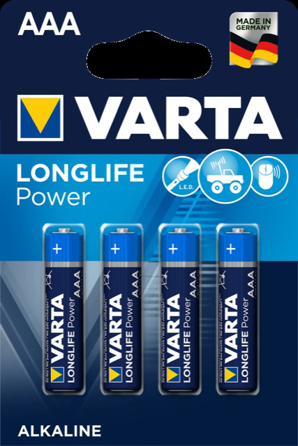 52713 - varta batteries, high energy, micro/aaa/lr03, set of 4